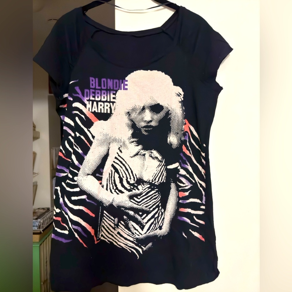 Blondie Debbie Harry Long Tee Shirt